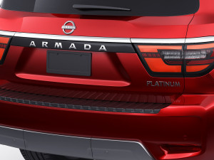 nissan armada 2021 3D Model
