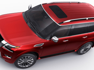 nissan armada 2021 3D Model