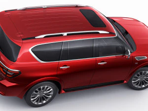 nissan armada 2021 3D Model