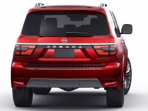 nissan armada 2021 3D Model