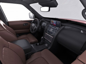 nissan armada 2021 3D Model