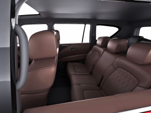nissan armada 2021 3D Model