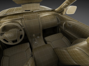 nissan armada 2021 3D Model