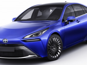toyota mirai 2022 Modelo 3D