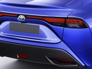 toyota mirai 2022 Modelo 3D