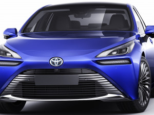 toyota mirai 2022 Modelo 3D