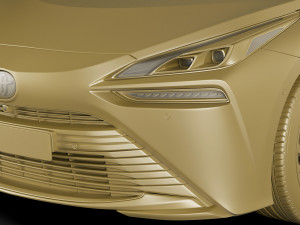 toyota mirai 2022 Modelo 3D