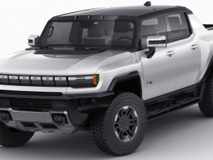 hummer ev electric pick-up 2022 3D मॉडल