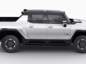 hummer ev electric pick-up 2022 3D मॉडल