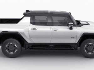 hummer ev electric pick-up 2022 3D Model