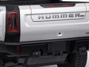 hummer ev electric pick-up 2022 3D Model