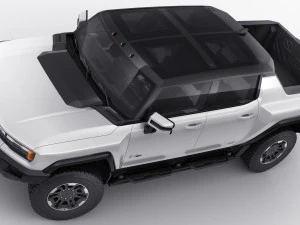 hummer ev electric pick-up 2022 3D Model