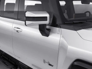 hummer ev electric pick-up 2022 3D Model