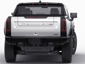hummer ev electric pick-up 2022 3D मॉडल