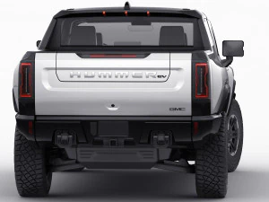 hummer ev electric pick-up 2022 3D Model