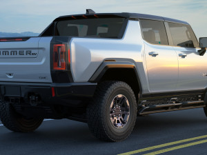 hummer ev electric pick-up 2022 3D मॉडल