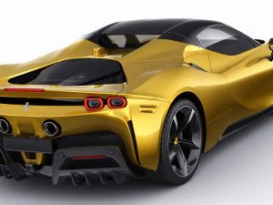 ferrari sf90 spider 3D Model