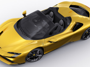 ferrari sf90 spider 3D-Modell
