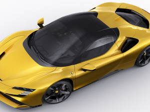 ferrari sf90 spider 3D-Modell