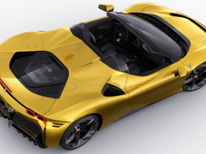 ferrari sf90 spider 3D-Modell