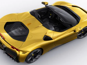 ferrari sf90 spider 3D Model