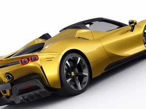 ferrari sf90 spider 3D Model