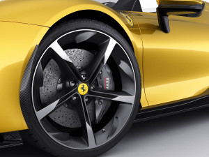 ferrari sf90 spider 3D-Modell