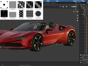 ferrari sf90 spider 3D-Modell