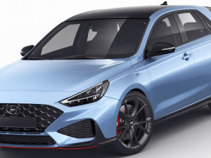hyundai i30 n 2021 3D 모델