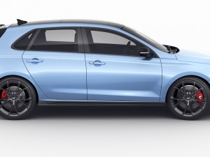 hyundai i30 n 2021 3D 모델