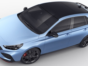 hyundai i30 n 2021 3D 모델