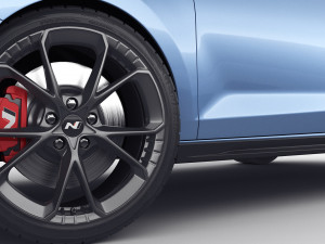 hyundai i30 n 2021 3D 모델