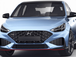 hyundai i30 n 2021 3D 모델