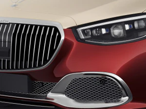 mercedes s-class maybach 2021 3D Model