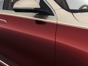 mercedes s-class maybach 2021 3D मॉडल