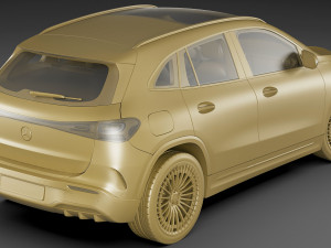 mercedes eqa 2021 Modello 3D