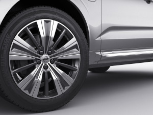volvo xc60 2022 3D 模型