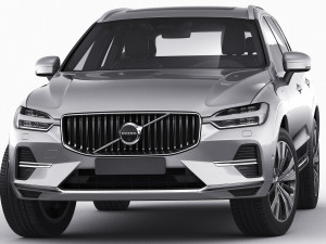 volvo xc60 2022 3D 模型