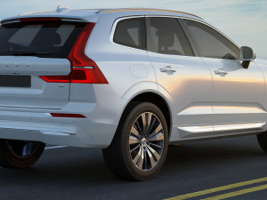 volvo xc60 2022 3D 模型