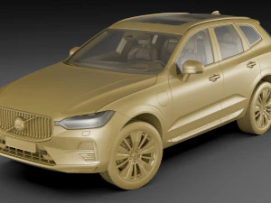 volvo xc60 2022 3D Model