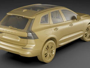 volvo xc60 2022 3D Model
