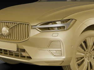 volvo xc60 2022 3D Model