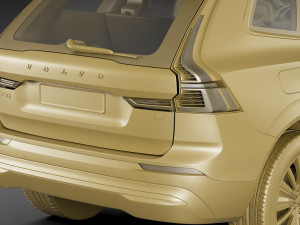 volvo xc60 2022 3D 模型