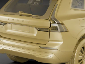 volvo xc60 2022 3D Model