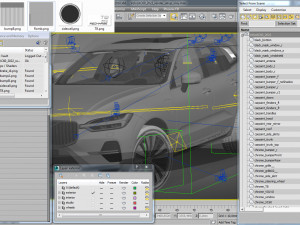 volvo xc60 2022 3D 模型
