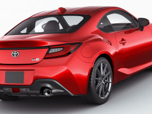 toyota gr 86 2022 with interior Model 3D