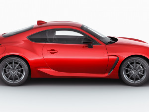 toyota gr 86 2022 with interior Model 3D