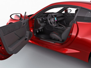 toyota gr 86 2022 with interior Model 3D