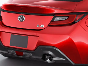 toyota gr 86 2022 with interior 3D Model