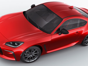 toyota gr 86 2022 with interior Model 3D
